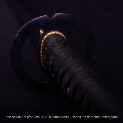 Imagen 7 de 10 de Katana Wakizashi Kensei Musashi Templado Al Aceite Full Tang