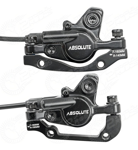 Freio Hidráulico Bike Absolute Disco 160mm M220 Completo