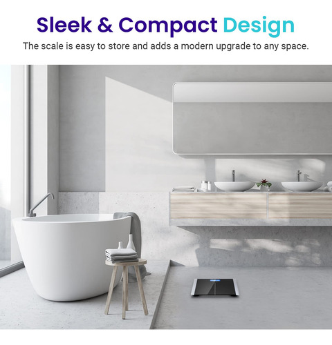 Báscula De Baño Etekcity De Alta Precisión Para Un Peso Corp