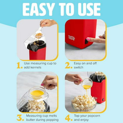 Máquina De Hacer Palomitas De Maíz Caliente, Saludables Y De
