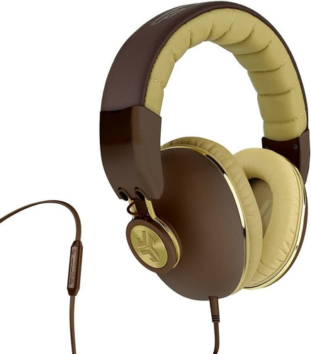 Auriculares Jlab Audio Bombora, Con Cable/marron/40 Mm