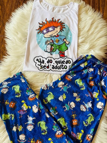 Pijamas Animados Largos 3xl Plus Size Carlitos 9