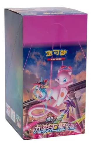 Caixa De Reforço Pokémon Tcg: Nine Colors Gathering Cs4b