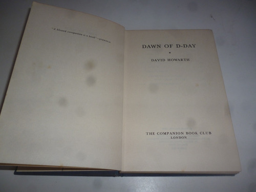 Dawn Of D-day David Howarth