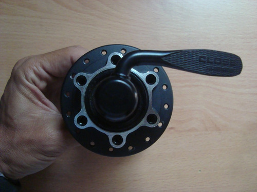 Imagen 3 de 5 de Manzana Delantera Shimano Alivio Hb-m475 32huecos