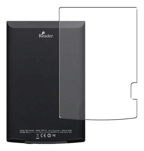 2 Protector Pantalla Trasera Para Sony E-book Reader Prs-t2