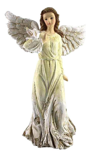 Estatua De Ángel, Decoración Adorable De Resina, Adornos