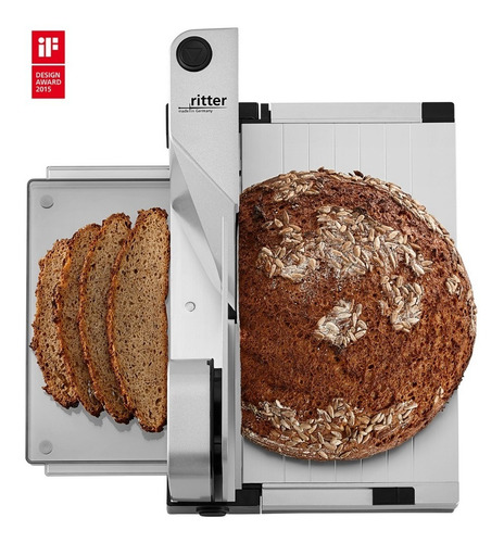 Imagen 4 de 10 de Cortadora Fiambre Maquina Familiar Ritter Industria Alemana