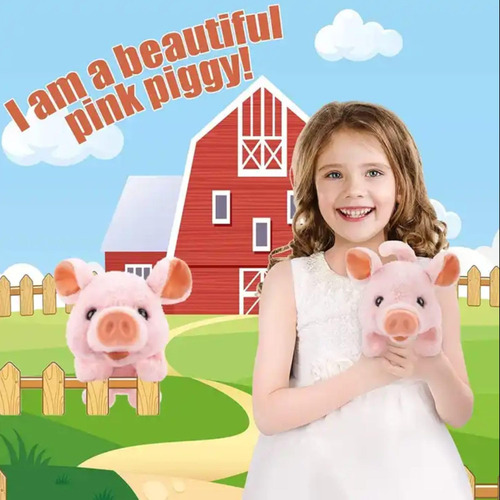 Cerdito Electrónico De Peluche Liberty Imports My Pet Pig Color