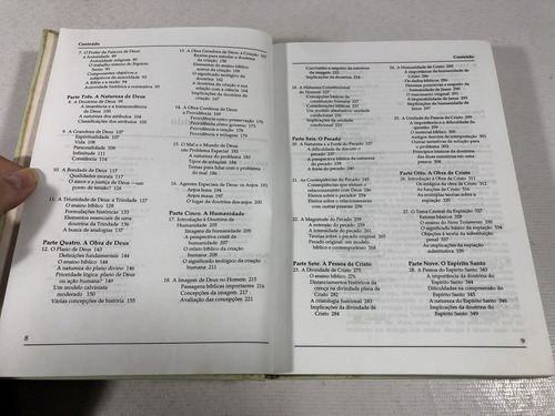 Livro Introdução À Teologia Sistemática Millard J. Erickson Edições Vida Nova A381 (Usado)