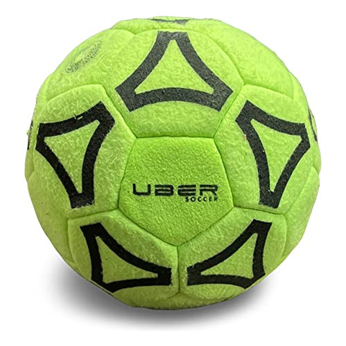 Uber Soccer Indoor Felt Ball (green, 3)