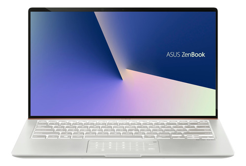 Notebook Asus ZenBook UX433FN icicle silver 14", Intel Core i7 8565U  16GB de RAM 512GB SSD, NVIDIA GeForce MX150 1920x1080px Windows 10 Home