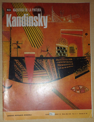 Kandinsky 63 Maestros De La Pintura Noguer Año 1973