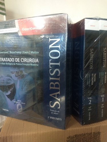 Livro - Sabiston - Tratado De Cirurgia (novo No Plástico)