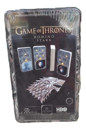 Domino Game Of Thrones Domino Stark 28 Fichas