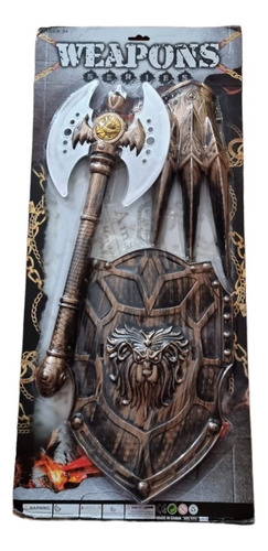  Espada Con Escudo Y Garras Para Niños Medieval Juegos