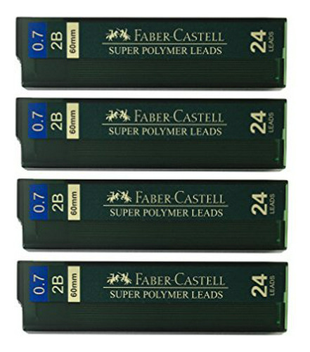 Faber-castell 0.7mm 2b De Super Polímero De Premium Strong O
