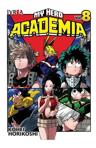 Manga My Hero Academia - Tomo 08 - Ivrea Argentina