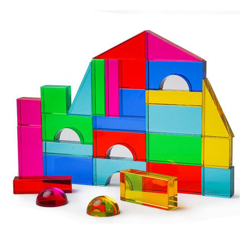 Juego De Bloques De Construcción De Cubos, Juguetes