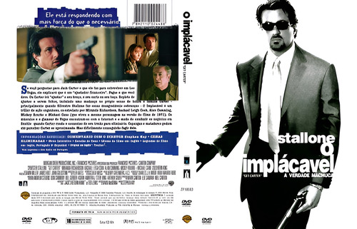 O Implacável * Sylvester Stallone * Mickey Rourke * Dvd (Usado)
