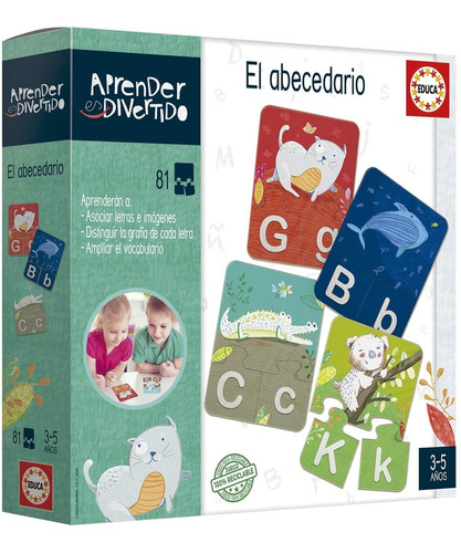 Puzzle Aprender Es Divertido Abecedario Rompecabezas Educa ®