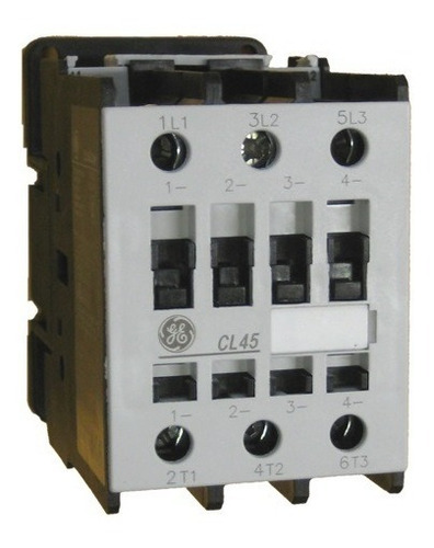 Contactor Trifasico 40 Amp 220vac General Electric Cl45311m5