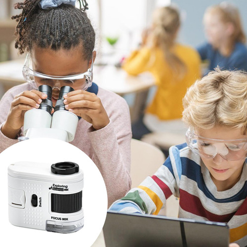 Microscopio De Mano Microscopio Para Niños Microscopio Para