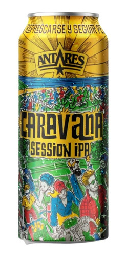 Cerveza Antares Caravana Session Ipa Lata 473ml. - Artesanal