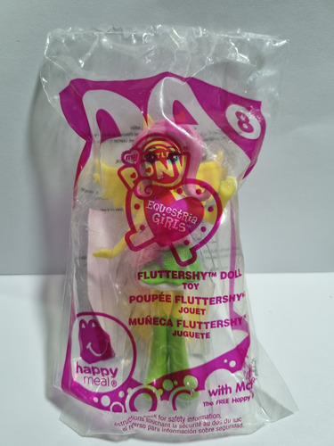 Juguete Mcdonald's My Little Pony Fluttershy Año 2015 (Usado)