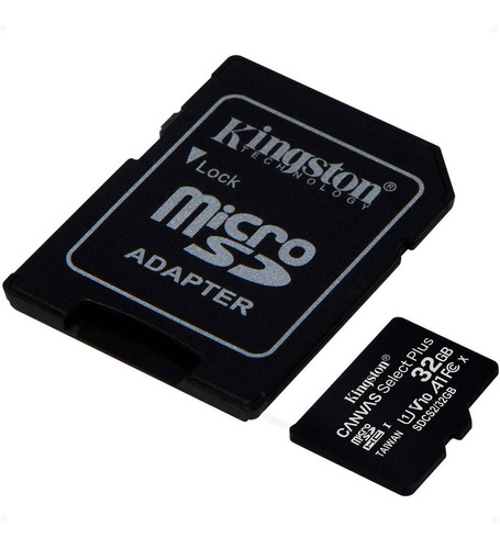 Memoria Micro Sd Kingston 32 Gb Clase 10/ 80mbs - Otec