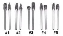 Comprar 1x2 Fresas Drillpro 1\u002F8 Carburo Tungsteno Desbaste Dremel