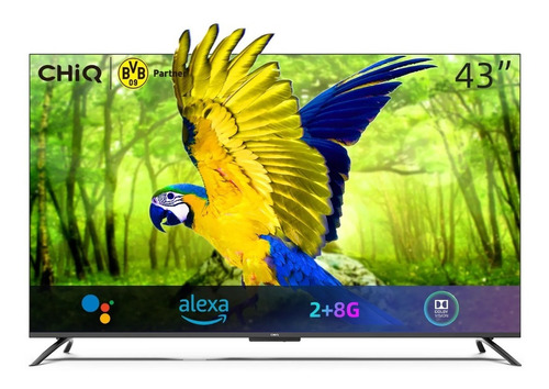 Tv Smart  Chiq  43  Android G43qb Google Tv