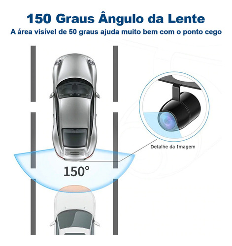 Câmera De Estacionamento I30 2015 Borboleta Traseira
