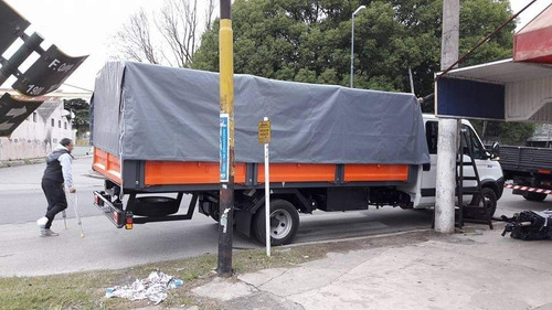 Iveco Daily 70c17 Cab Doble Con Camilla Modelo 2017