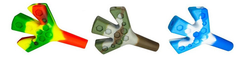 Pipa Tubo Silicona Accesorio Fumar Tabaco Mini