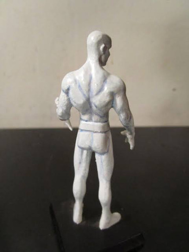 Figura De Plomo Marvel Eaglemoss Iceman X-men (Usado)