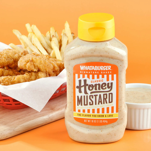 Whataburger Aderezos Ranch, Honey Mustard Y Patty Melt 4pack