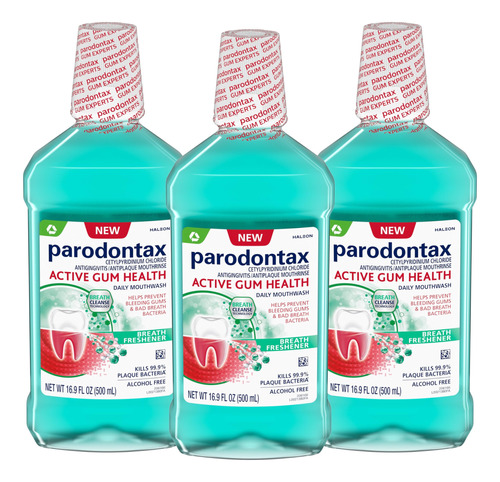 Parodontax - Enjuague Bucal Active Gum - mL a $152