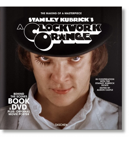 Imagen 1 de 1 de Libro Kubrick's A Clockwork Orange. Book & Dvd Set Nuevo Y S