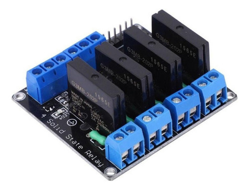 Módulo Relé De Estado Sólido 5 Volt - 4 Canales Arduino