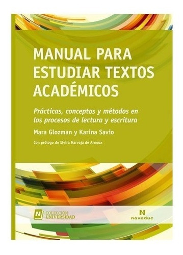 Manual Para Estudiar Textos Académicos - Noveduc 