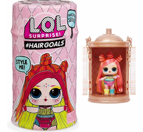 Lol L.o.l. Hairgoals Muñeca Pelo Doll Surprise Original Full
