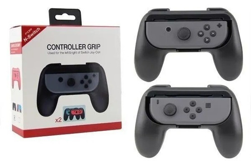 Kit 2 Hand Grip Suportes Para Joycons Nintendo Switch