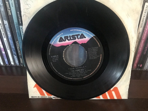 Air Supply - Just As I Am Lp Single 45 Rpm 1985 Vinilo 7 Mex