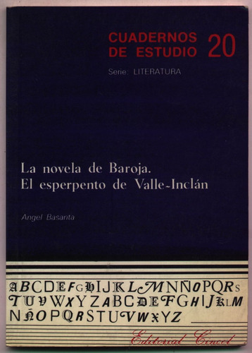 La Novela De Baroja. El Esperpento De Valle Inclán. Basanta