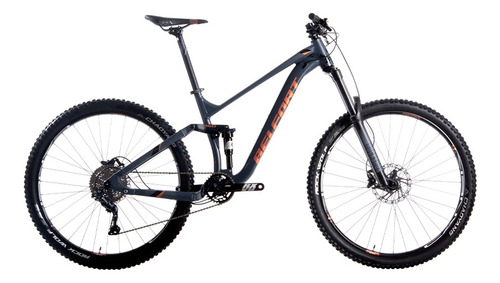 Mountain bike Belfort Bikes Balam 35 Silver  2022 R29 10v frenos de disco hidráulico cambio Shimano Deore CS-M4120 color grafito/naranja