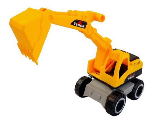 Set 2 Maquinas Excavadora Y Maquina Juguete L20cm A9cm A10cm
