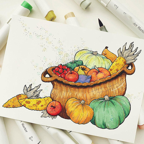 Paquete De 80 Bolígrafos De Colores, Rotuladores De Doble Pu