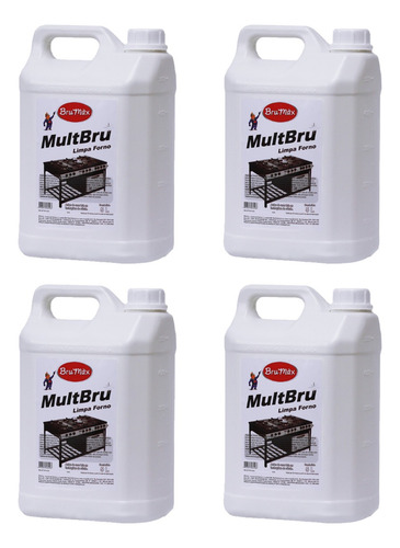 Kit Desengordurante Desincrustante Industrial 4 Galao 5l