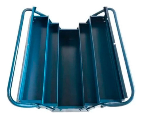 Caixa Sanfonada C/05 Gavetas Azul Fercar 07 Azul Azul
